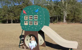 Treehouse Fun Slide