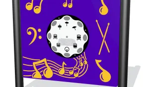Drum Freestanding Panel