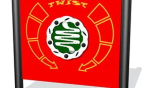 Twist Freestanding Panel