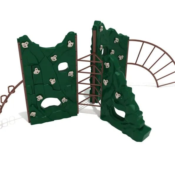 Craggy Pinnacle Rock Climber