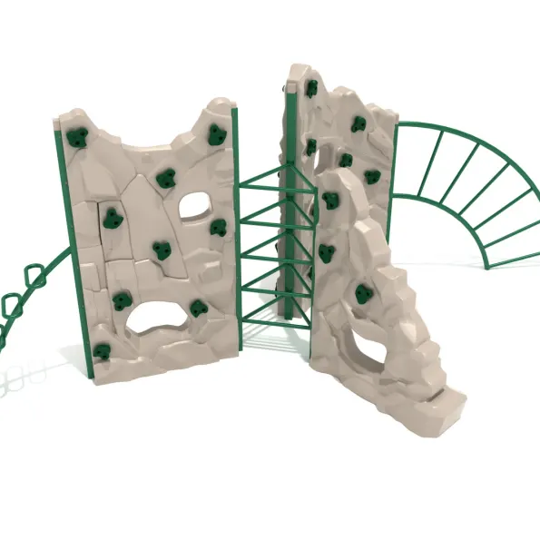 Craggy Pinnacle Rock Climber