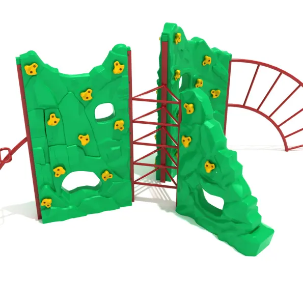 Craggy Pinnacle Rock Climber