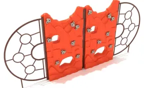 Craggy Cliff Rock Climber