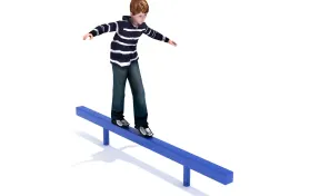 8' Straight Balance Beam