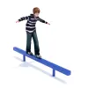 8' Straight Balance Beam thumbnail 1