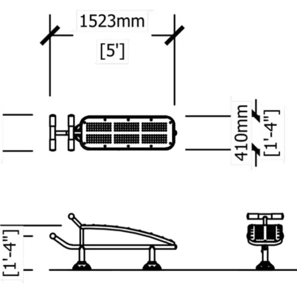 Single Station Sit Up Bench