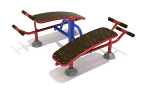 Double Station Sit Up Bench