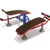 Double Station Sit Up Bench thumbnail 1