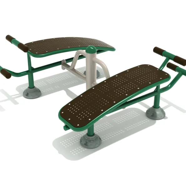 Double Station Sit Up Bench