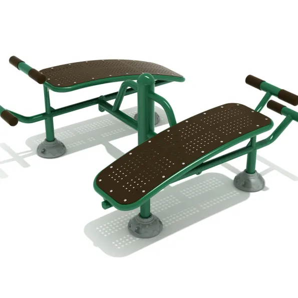 Double Station Sit Up Bench