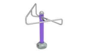 Double Station Stretching Post