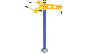 Triple Station Chin-Up Bars