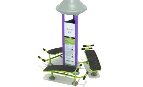 Royal Triple Station Sit Up Bench