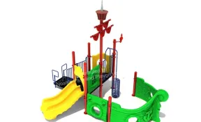 Treasure Hunt Pirate Ship Play Structure