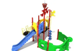 Pacific Expedition Pirate Ship Play Structure