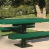 6' Rectangular Single Pedestal Table thumbnail 1