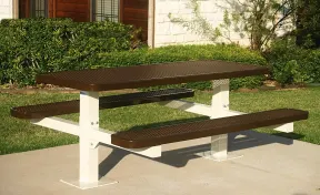 Rectangular Double Pedestal Table