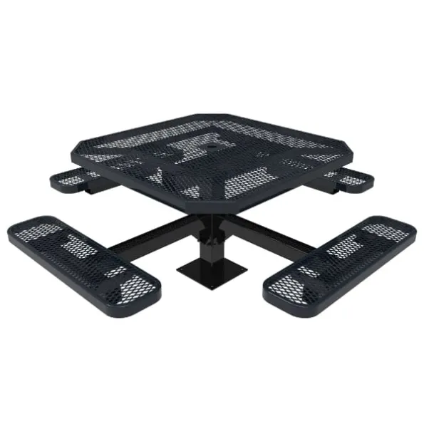 46" Octagon Pedestal Table