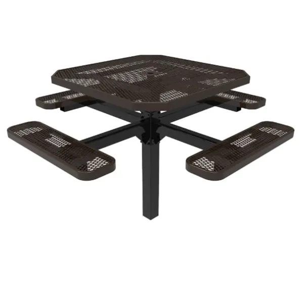 46" Octagon Pedestal Table