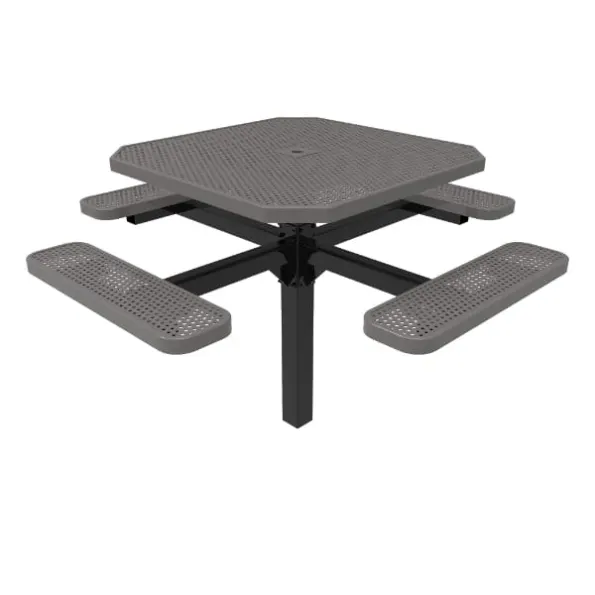46" Octagon Pedestal Table