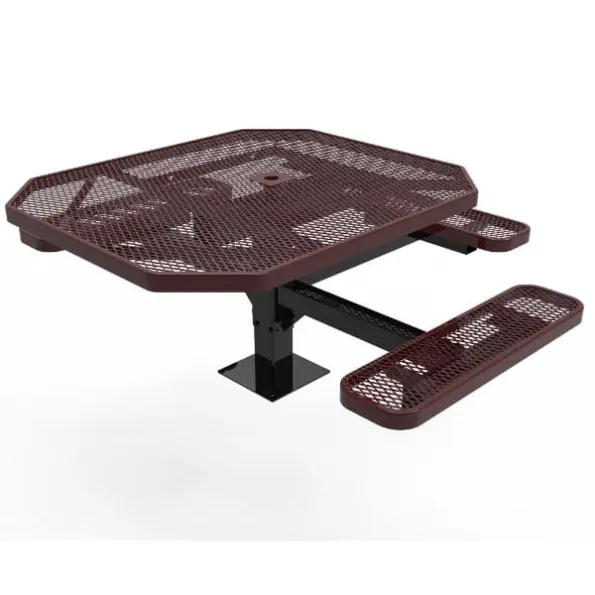 46" Octagon Pedestal Table