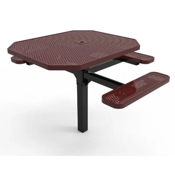 46" Octagon Pedestal Table