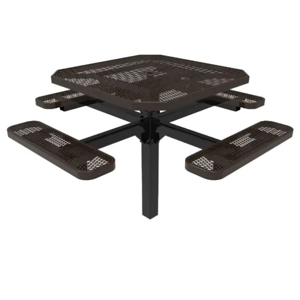 46" Octagon Pedestal Table