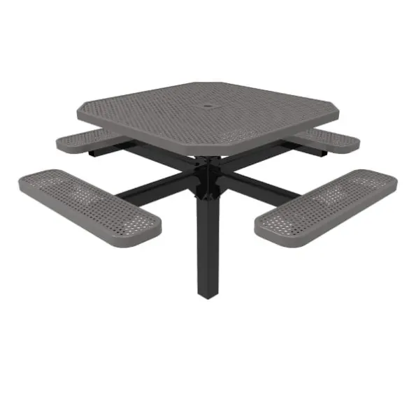 46" Octagon Pedestal Table
