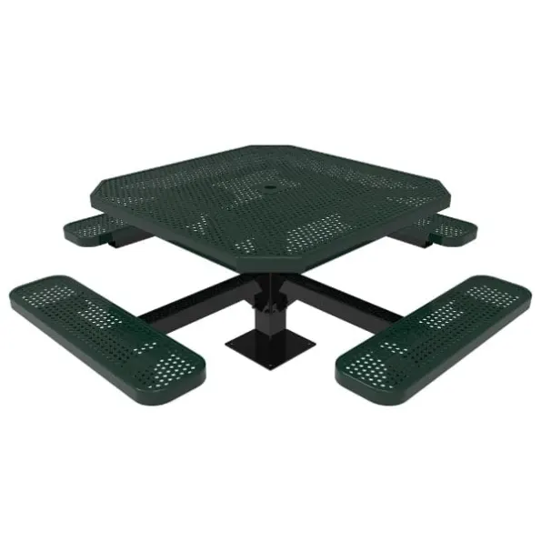 46" Octagon Pedestal Table