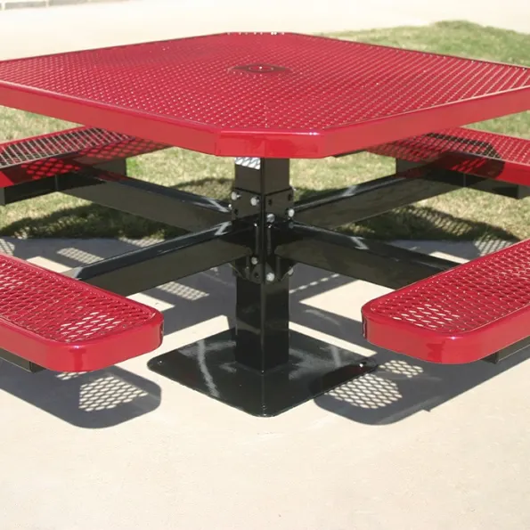 46" Octagon Pedestal Table