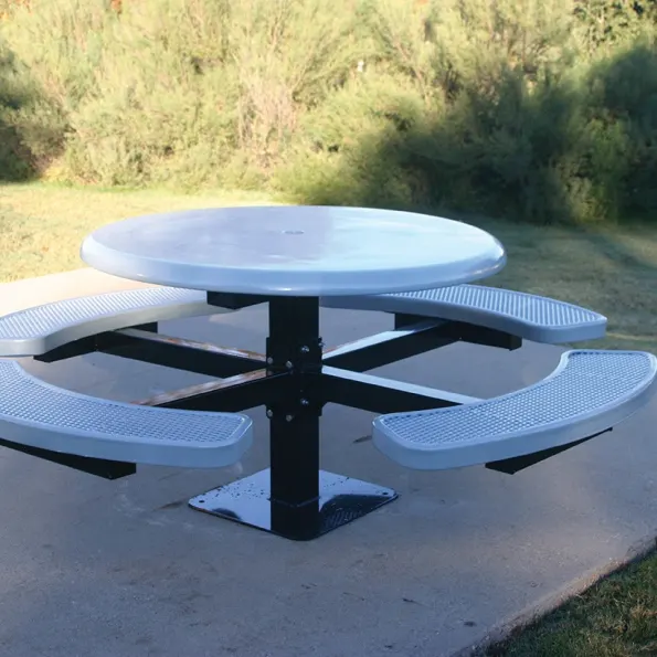 Round-Solid Top Pedestal Table