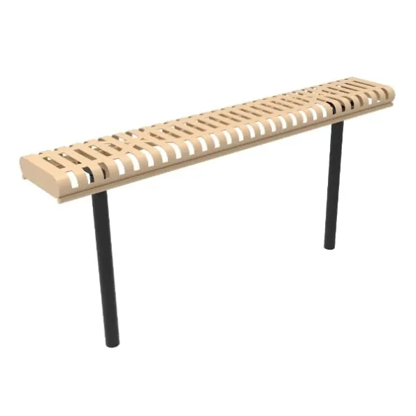 Rolled Bench Without Back