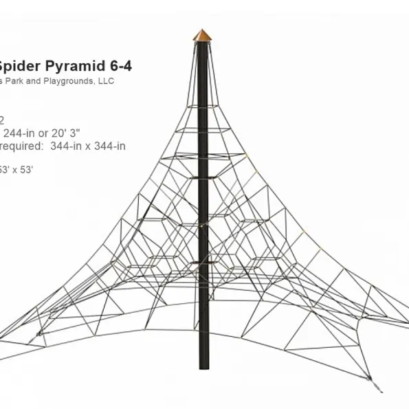 Spider Pyramid 6-4 Net Climber