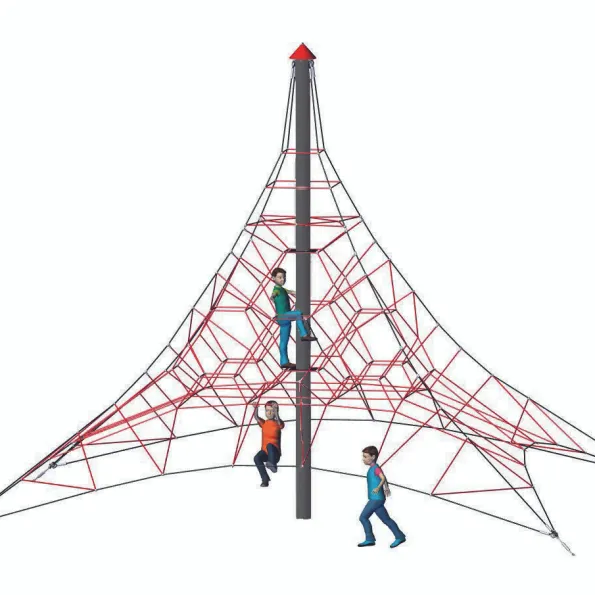 Spider Pyramid 6-4 Net Climber