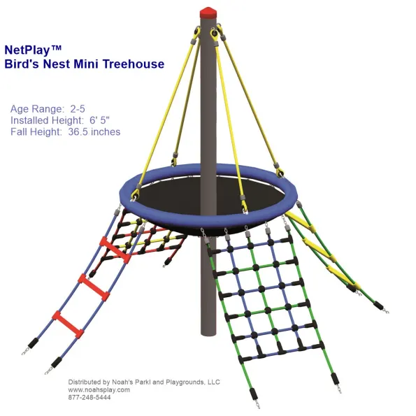 Bird's Nest Mini Treehouse Climber