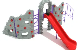 Craggy Summit Rock Climber and Slide