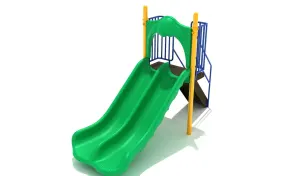 Freestanding Double Straight Slide