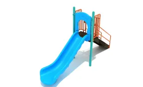 Freestanding Single Straight Slide
