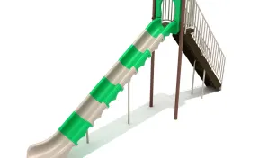 Freestanding Straight Sectional Slide