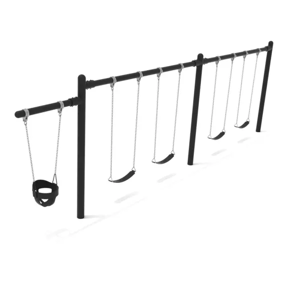 2-Bay with 1 Cantilever Swings