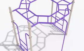 Octagon Rung Horizontal Ladder