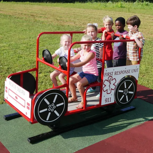 Rescue Truck Spring Rider