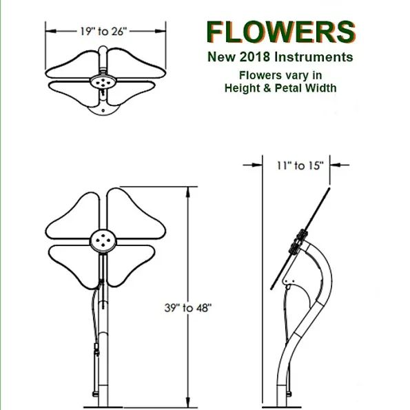 Flower Collection Outdoor Instruments