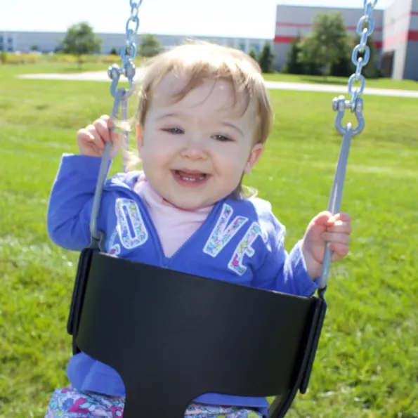 High Back Infant Swing Seat - 4.5" Leg Holes