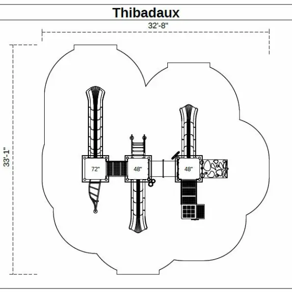 Thibadaux Spark Structure