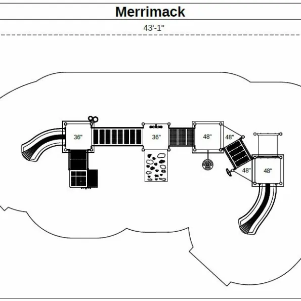 Merrimack Spark Structure