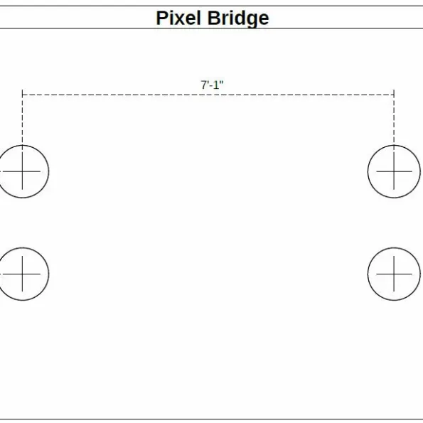 Pixel Bridge Climber