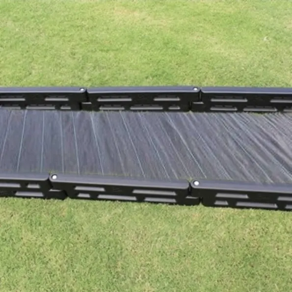 Border Timber Raised Garden Beds with Weed Mat