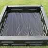 Border Timber Raised Garden Beds with Weed Mat thumbnail 1