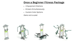 Once a Beginner Outdoor Fitness Package
